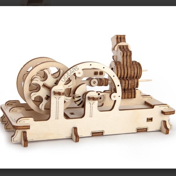 UGEARS Mechanical Models Assemble Me Start Me PNEUMATIC ENGINE NIB - Picture 6 of 12